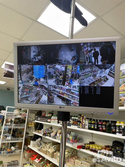 Комлект камер видеонаблюдения 2шт