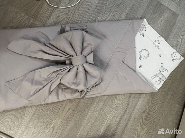 Конверт на выписку, конверт, плед, одеяло