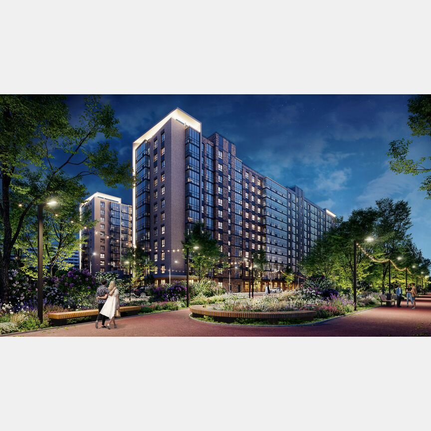Квартира-студия, 24,3 м², 4/12 эт.