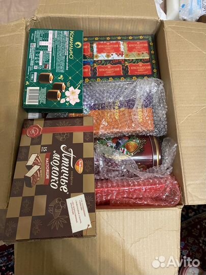 Чай и конфеты