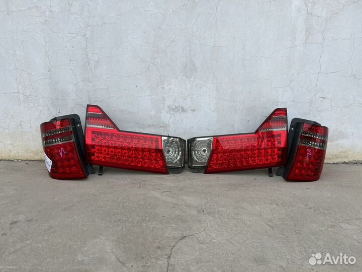 Стопы светодиодные рестайлинг на Toyota Alphard