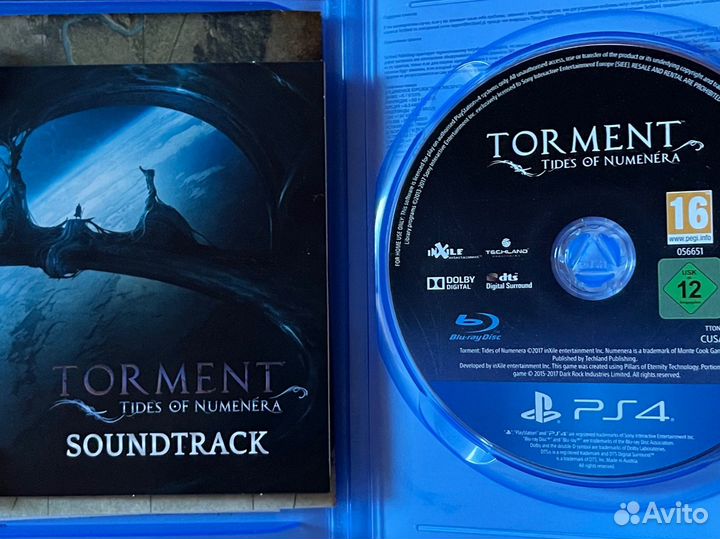 Torment Tides of Numenera PS4