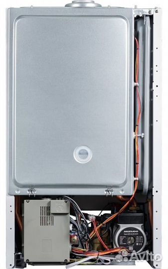 Настенный газовый котел Mizudo M24Т OpenTherm белая панель управления