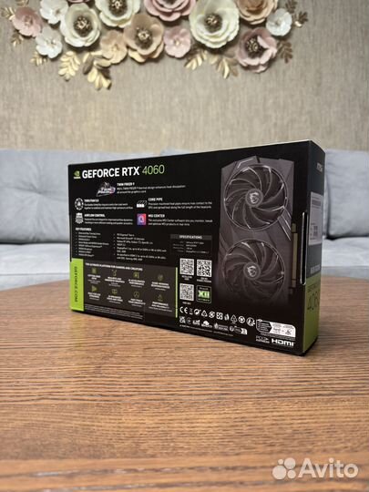 Видеокарта MSI RTX 4060 8gb