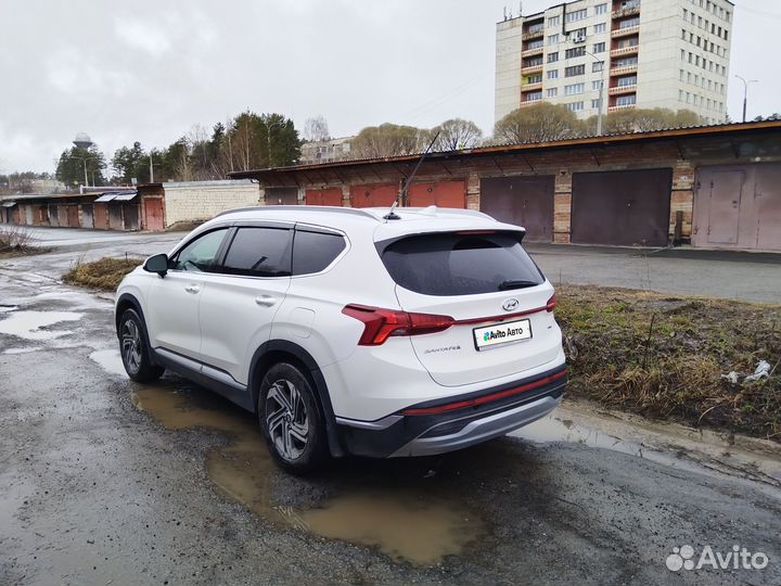 Hyundai Santa Fe 2.5 AT, 2021, 53 000 км