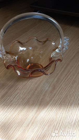 Посуда чешское стекло