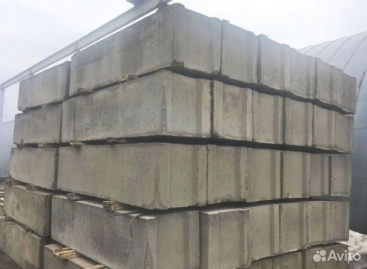 Фундаментные блоки фбс, б/у и новые
