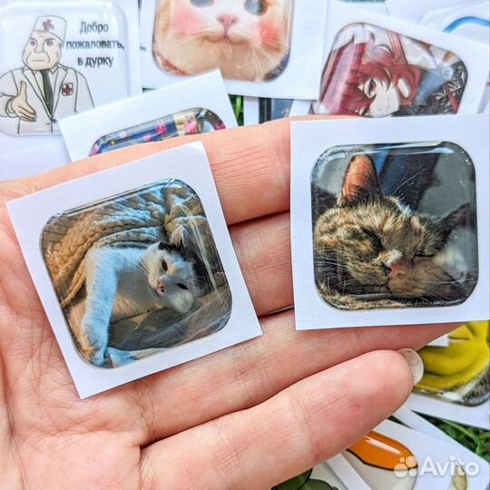 3D стикеры на телефон с вашим дизайном