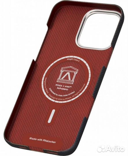 Чехол Pitaka KI1601NO для iPhone 16 Pro NoProblem