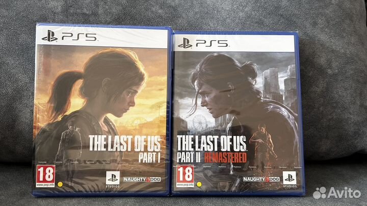 Одни из нас часть 1 и 2 ps5 Новые