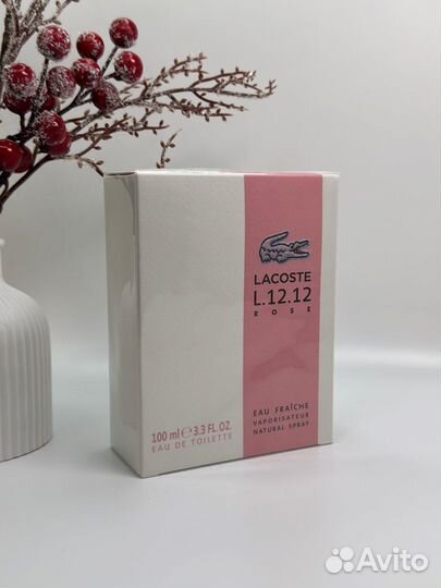 Духи женские Lacoste L.12.12 Rose Fraiche 100ml