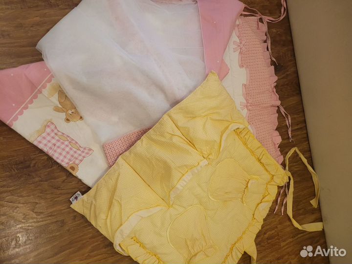 Бортики в детскую кроватку бу