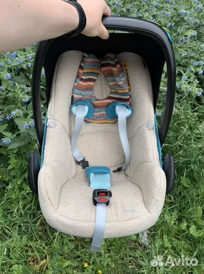 Детское кресло Maxi Cosi Pebble folkloric blue 0+