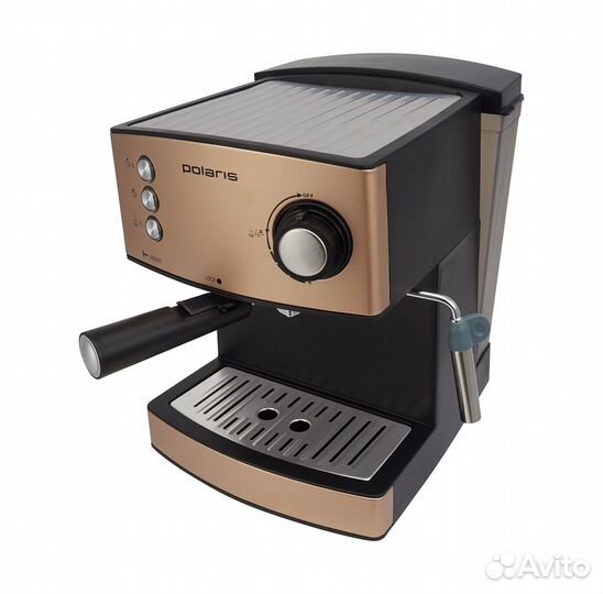 Кофеварка Polaris PCM 1527E Adore Crema, шампань