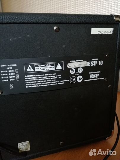 Комбоусилитель ESP-10