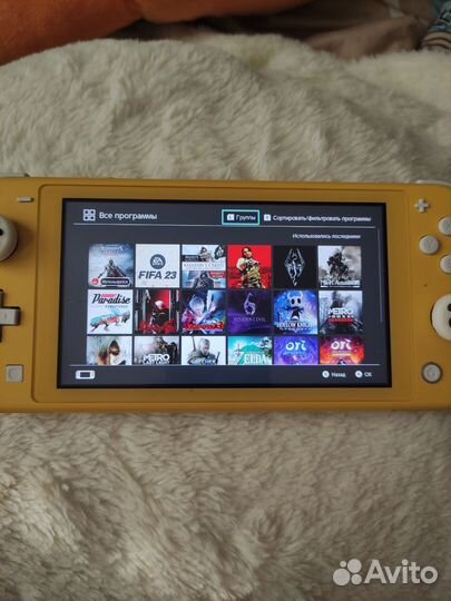Nintendo switch lite прошитая