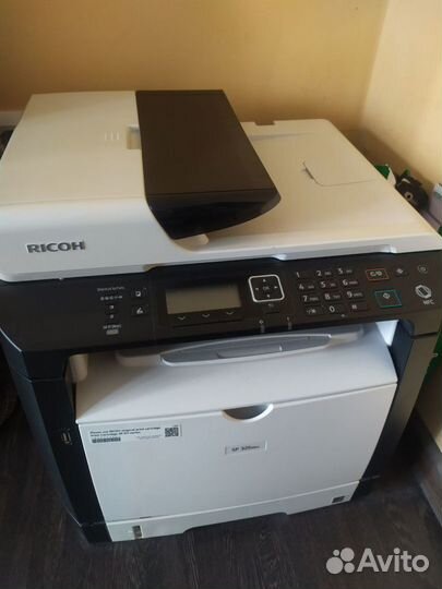 Мфу лазерное принтер Ricoh SP 325SNw