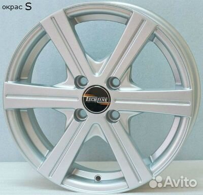 Tech Line 544 : 6x15 5*100 Et:38 Dia:57,1 S