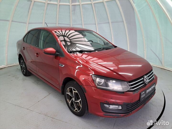 Volkswagen Polo 1.6 AT, 2016, 283 873 км