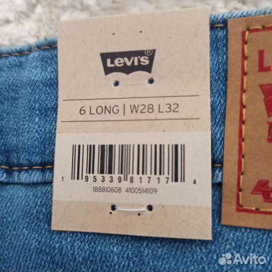 Джинсы levis 711 оригинал