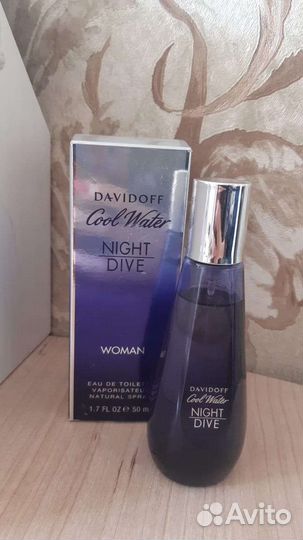 Женская туалетная вода Davidoff Cool Water 50мл