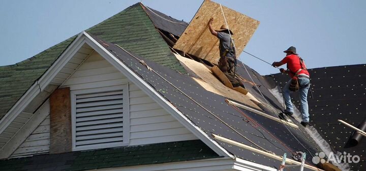 Монтаж кровли/ Ремонт крыши/Кровельные работы