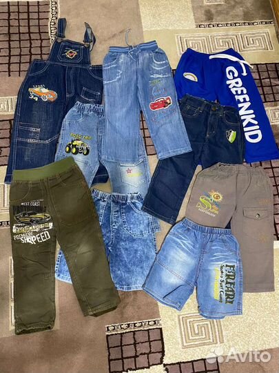 Одежда и обувь для мальчика 3-5 лет