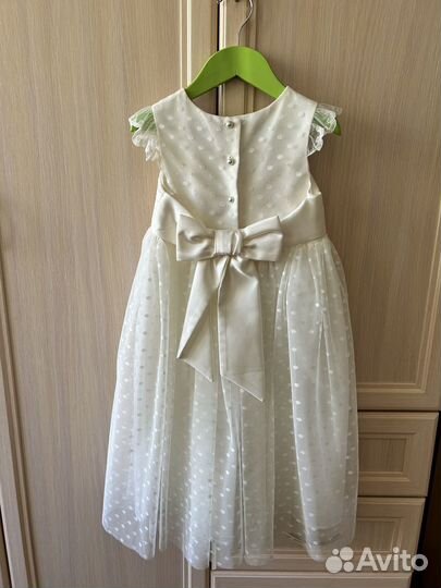 Нарядное платье для девочки next 98-104