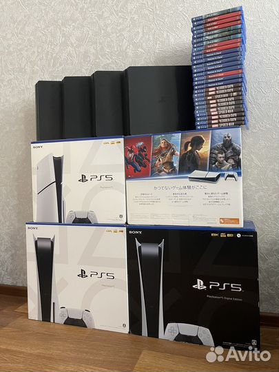 Sony playstation 4, 5 + игры