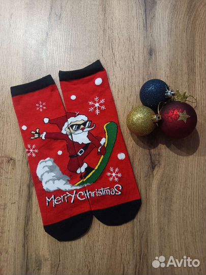 Новогодние носки