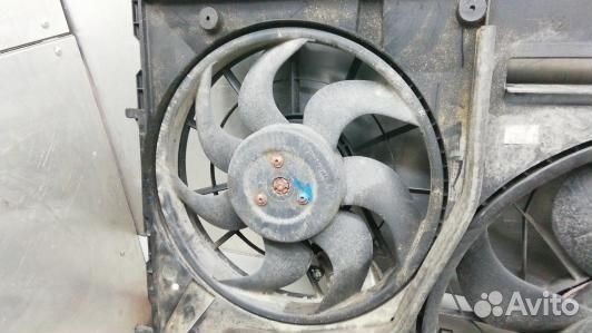 Вентилятор радиатора volkswagen touareg 7L (SBE08K