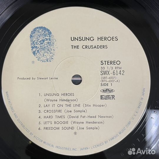 Винил Crusaders 1979 funk/Soul/Jazz Japan