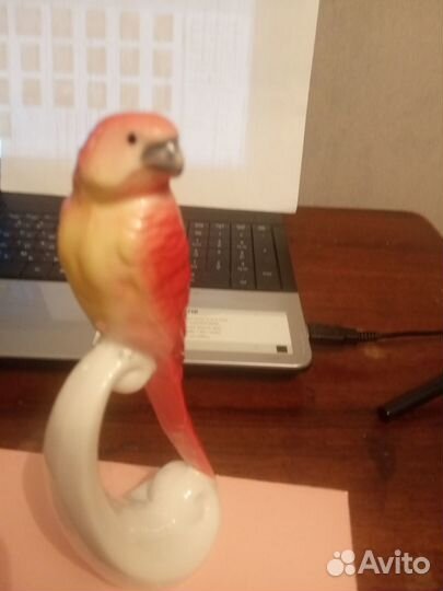 Фарфоровый попугай -символ благополучия в доме