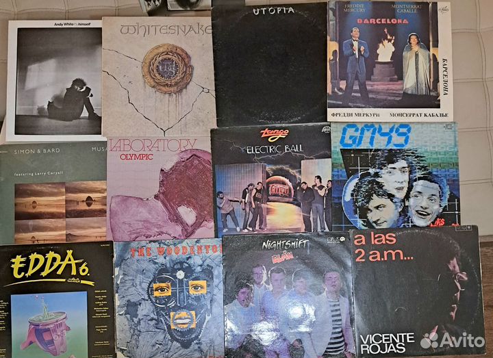 Виниловые пластинки разные vinyl lp