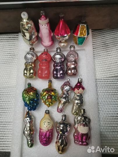 Елочные игрушки СССР