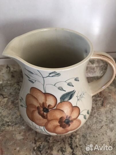 Кувшин керамический времен СССР