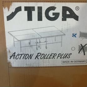 Теннисный стол stiga action roller plus