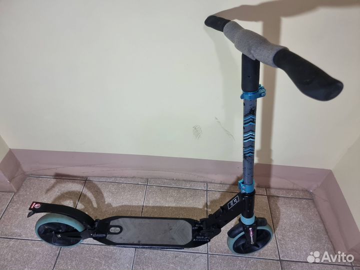 Самокат складной, два амортизатора, колеса D 20 см