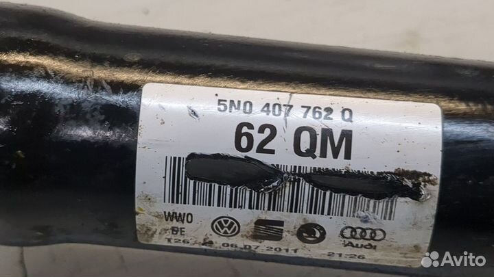 Полуось Volkswagen Tiguan, 2012