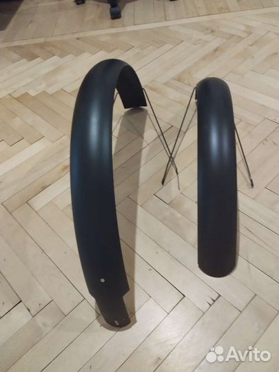 Крылья на велосипед длинные