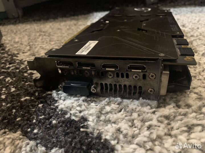 Видеокарта GTX 1080 asus