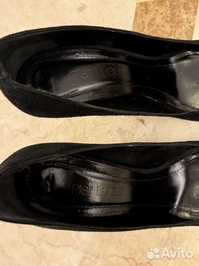 Туфли Италия замша