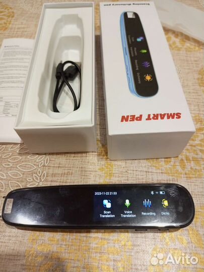 Ручка сканер переводчик