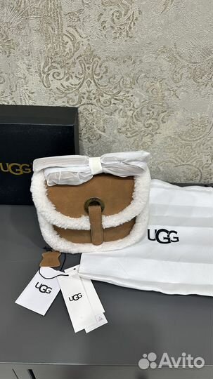 Сумка женская UGG с мехом