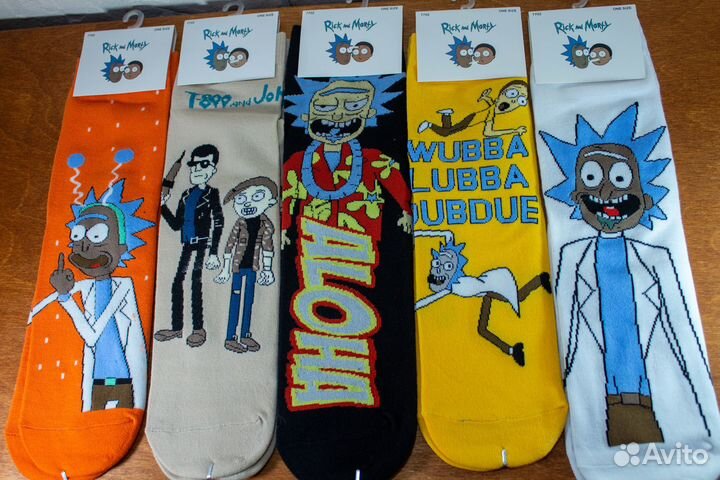 Носки Рик и Морти