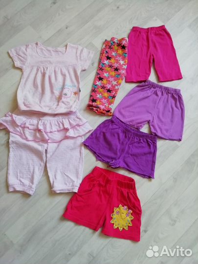 Вещи для девочки от 3 месяцев до 1,5 лет