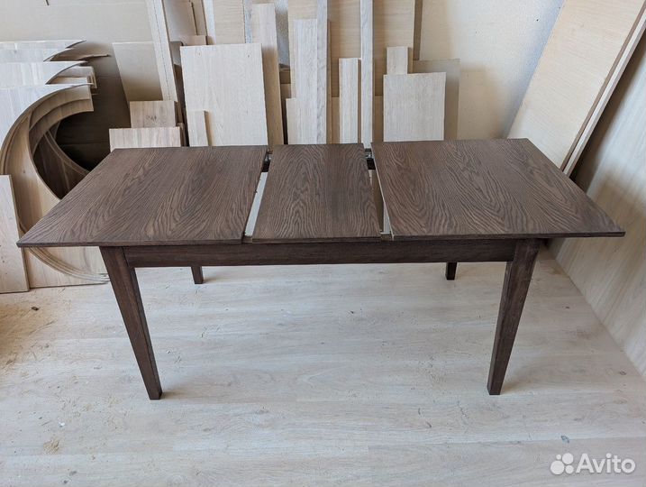 Кухонный стол из массива дуба раздвижной