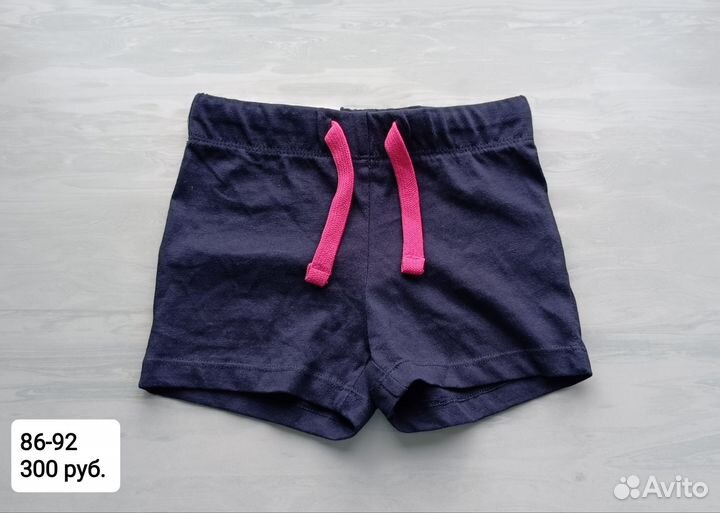 Шорты для девочки 86 92 98 104
