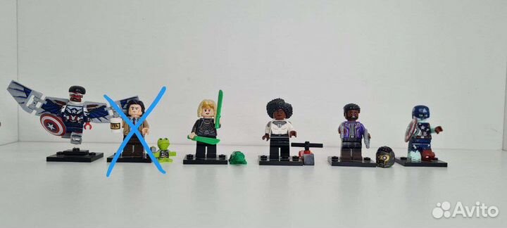 Lego Marvel минифигурки