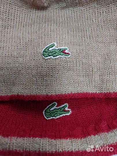 Двусторонняя шапка Lacoste